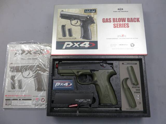 東京マルイ】PX4 ・リアル刻印 ODフレーム カスタム