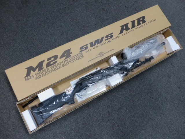 タナカ】M24 SWS AIR / バイポッド・スコープ エアーコッキング ボルト