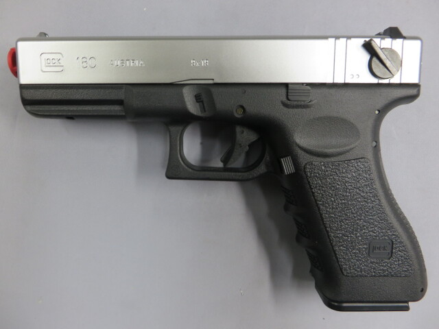 東京マルイ】G18C シルバースライド グロック18C・電動ガン
