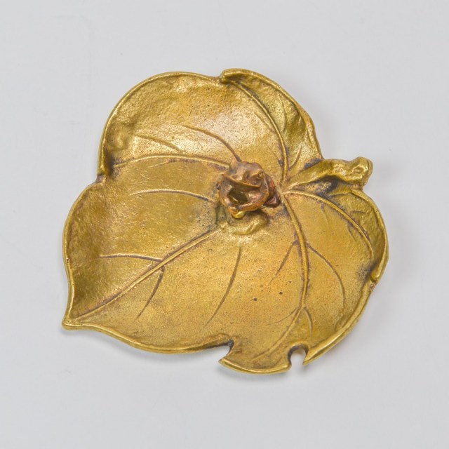 銅製 香立 ぶどうに蛙 大 / お香 線香 リラックス 仏具 人気 高岡銅器