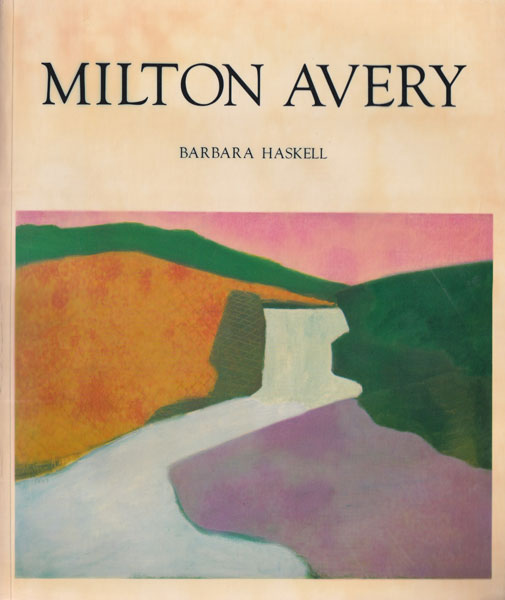 古書 dessin: Milton Avery（Harper&Row, 1982）