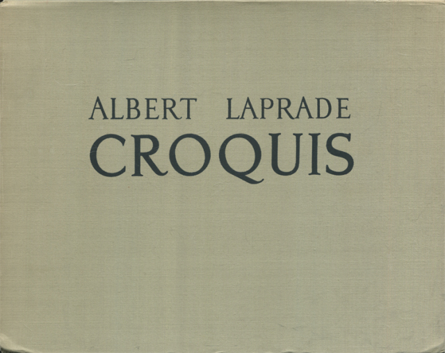 古書古本 dessin：アルベール・ラプラード クロッキー全集（アルベ―ル