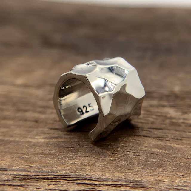 槌目メンズイヤーカフ/シルバー925