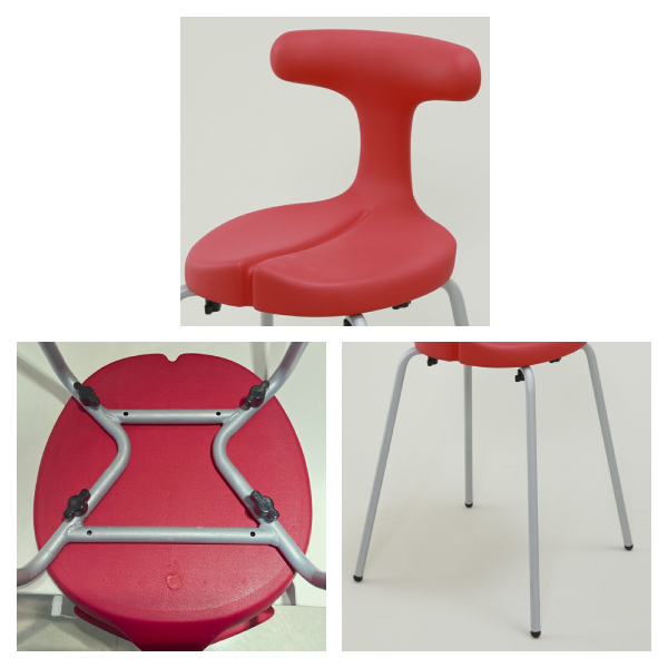 アーユル・チェアー ayur-chair 【オプション】 スツール脚部 4本脚