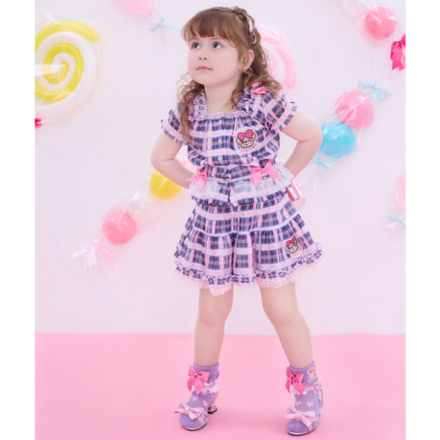 アースマジック EARTHMAGIC メッシュ折り返しクルーソックス シロ