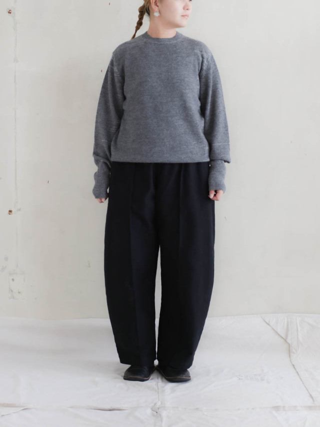 MAATEE&SONS マーティーアンドサンズ｜RBALPCA,カシミヤ SS天竺 グレー