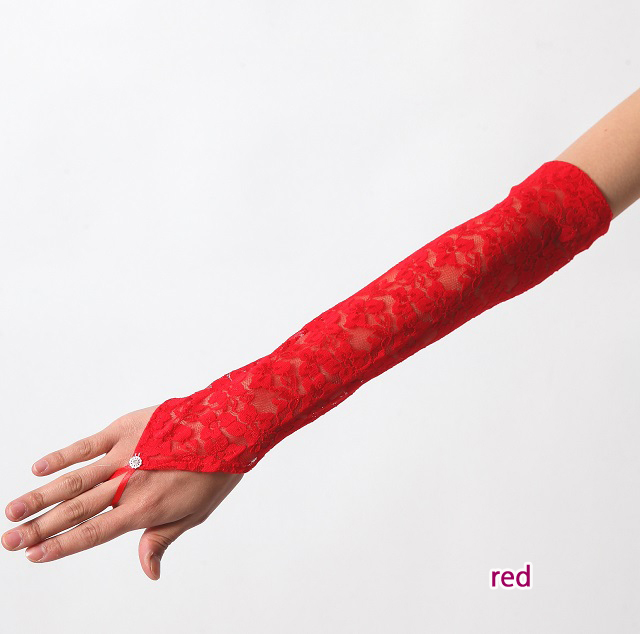 アームカバーHC8ロングレース2枚セット(3 colors)ならエリフ