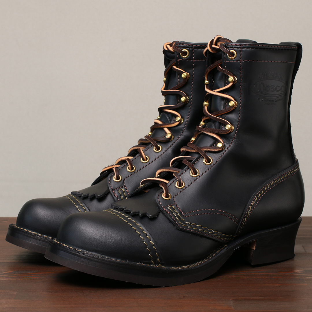 ウエスコブーツ］ WESCO BOOTS JOBMASTER ブラックタイ・トウキャップ