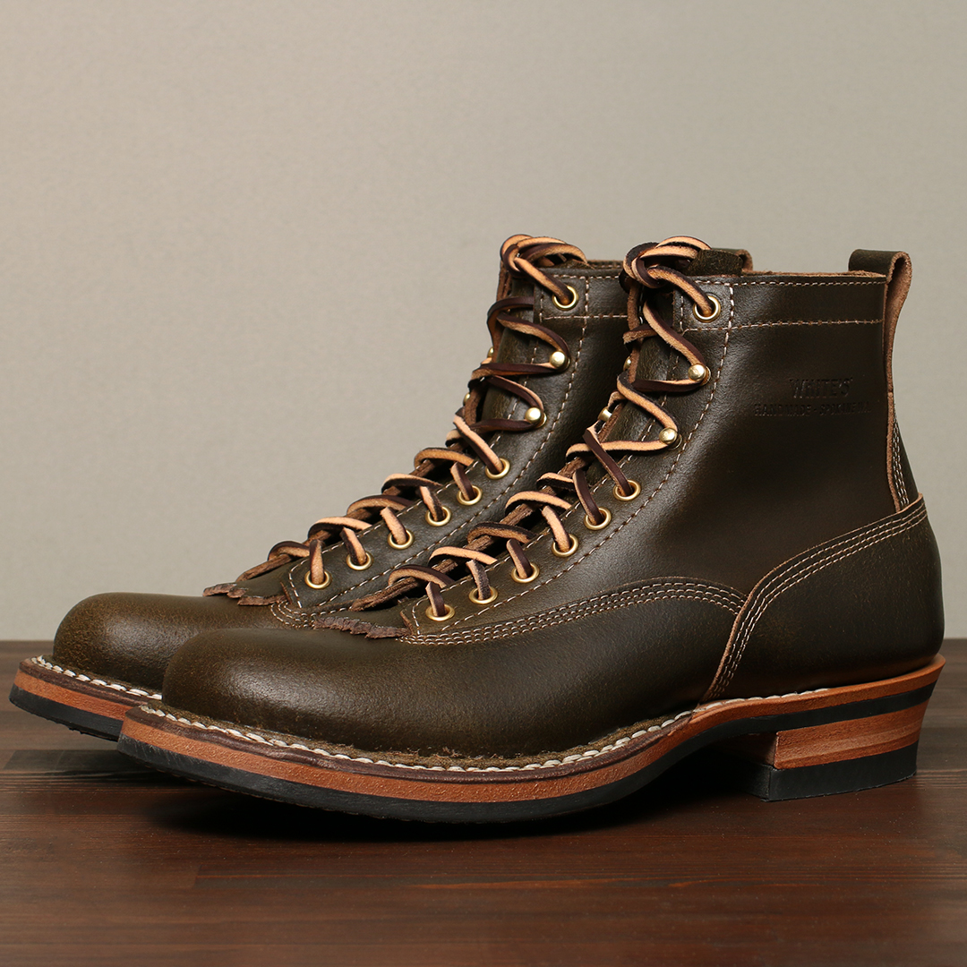 ホワイツ] WHITE'S BOOTS 350MV LTT オリーブグリーン ワックス
