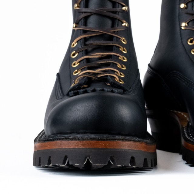 ホワイツブーツ] WHITE'S BOOTS 375LTT-V Oiled Black, Lined Black