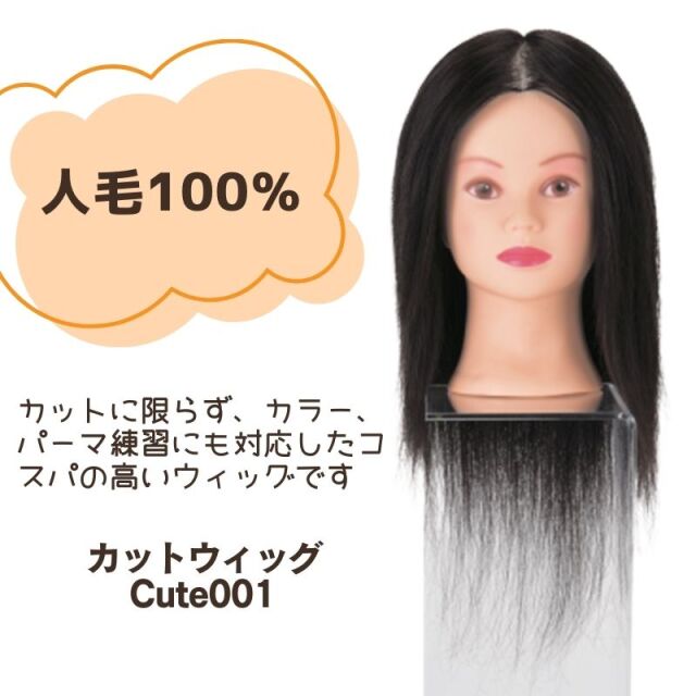 サロン技術者の国家試験やスキルアップにおすすめの人毛の高品質