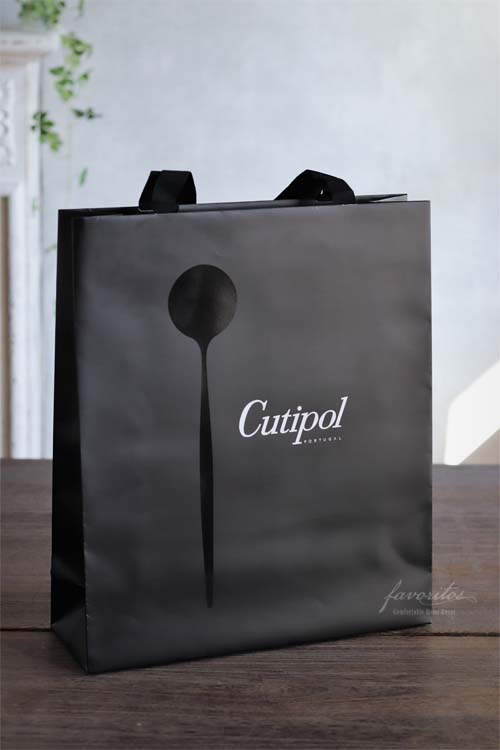 ギフトセット】 Cutipol（クチポール） ｜ GOA カトラリー ブラック