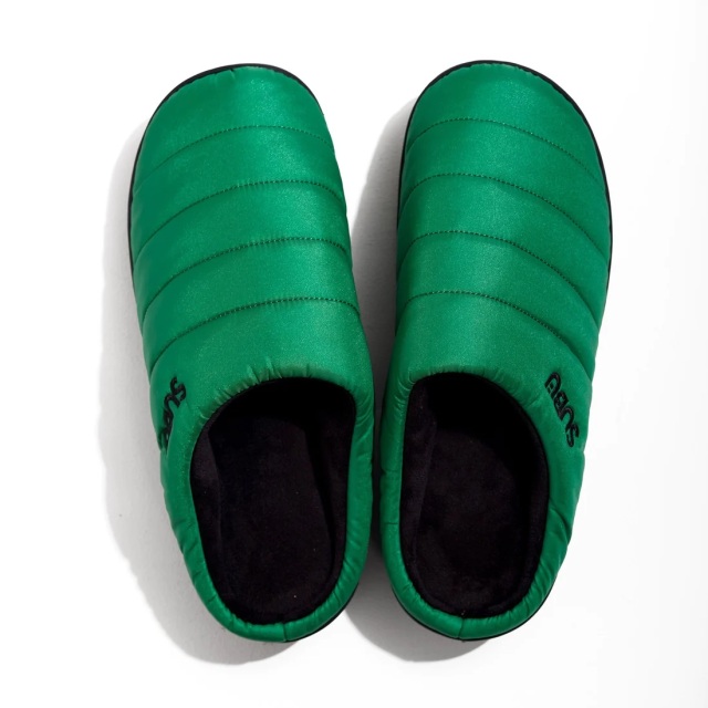 SUBU【PARMANENT グリーン】 スブ 冬のサンダル 暖かいサンダル