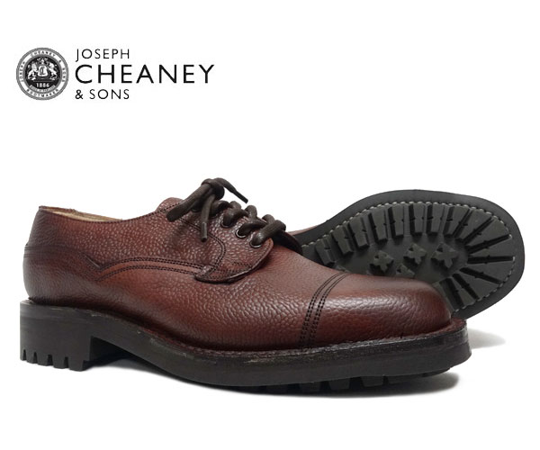 JOSEPH CHEANEY ジョセフ チーニー CAIRNGORM ケンゴン BURGUNDY GRAIN