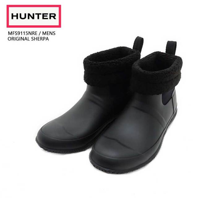 ハンター オリジナル シェルパ ブーツ メンズ 2020秋冬 レインブーツ