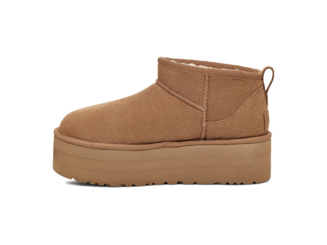 UGG W Classic Ultra Mini Platform レディース 厚底シープスキン