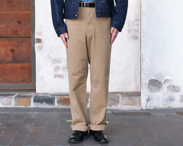 JELADO ジェラード 41 Khaki Lastresort Chino Cloth 41カーキ ラスト