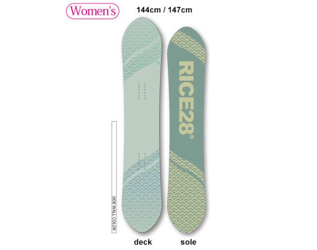25-26 RICE28 スノーボード ライス 28 TP8 ツインピンエイト