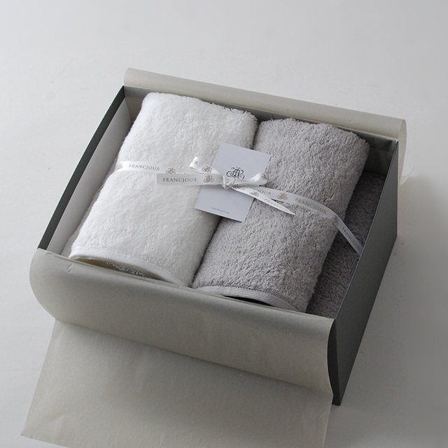 francjour フランジュール ｜ ビオ バスタオル2枚・フェイスタオル2枚