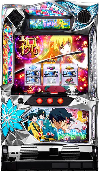 サミー パチスロ偽物語 中古パチスロ実機 [4ch対応] A-SLOT