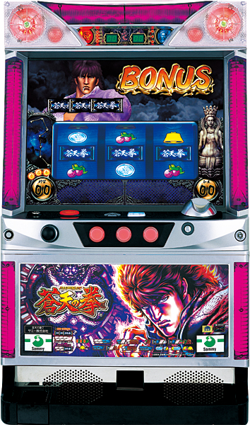 サミー パチスロ蒼天の拳 メインパネル 【マイスロ対応機種】 中古