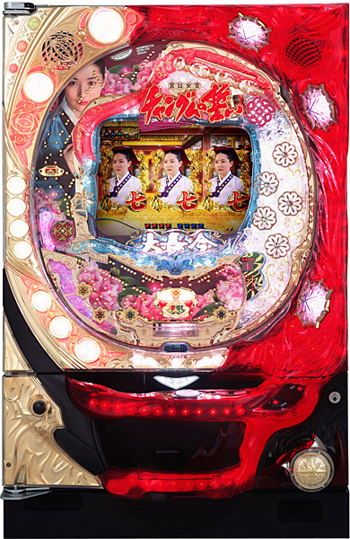 サミー CR宮廷女官チャングムの誓いFVA 中古パチンコ実機 [枠名：焔