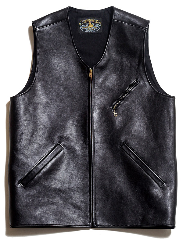 ダブル ヘリックス Double Helix ベスト レザーベスト メンズ