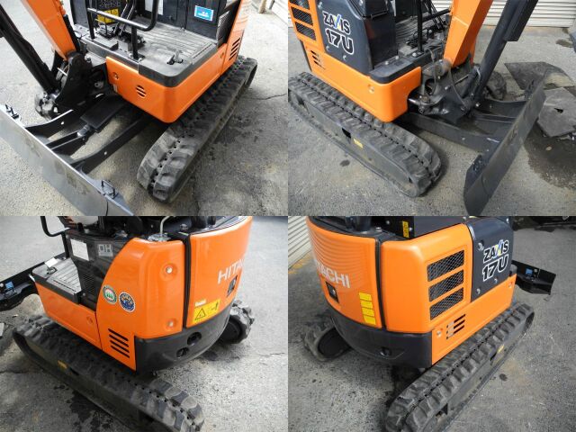 ZX17U-5A 日立 標準機 ゴム脚 可変脚