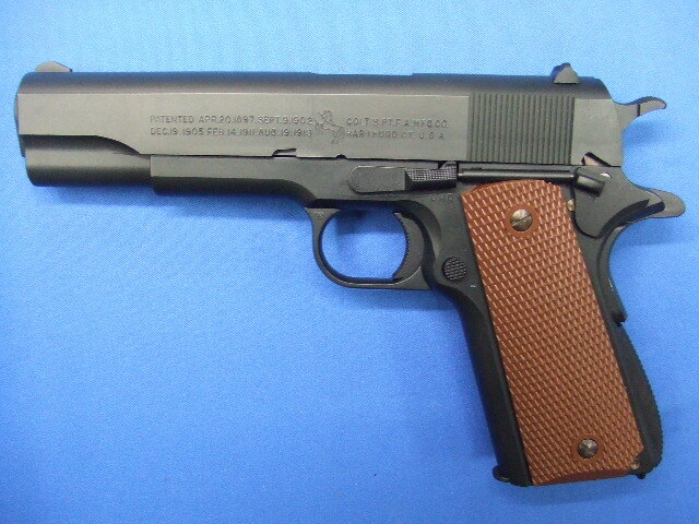 コルトガバメント M1911A1 カーボンブラックHW 黒染め | ウエスタン