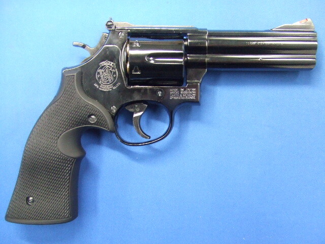 S&W M586 Wディープブラック ABS 6mmBB・リアルXカートリッジ | マルシン