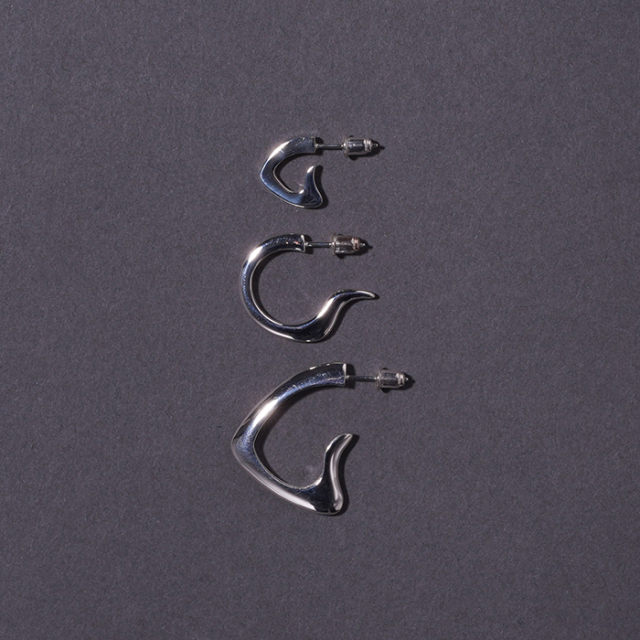 NASTOYS/ナストイズ「Mid-Century PIERCE (SMALL)」925製ピアス片方