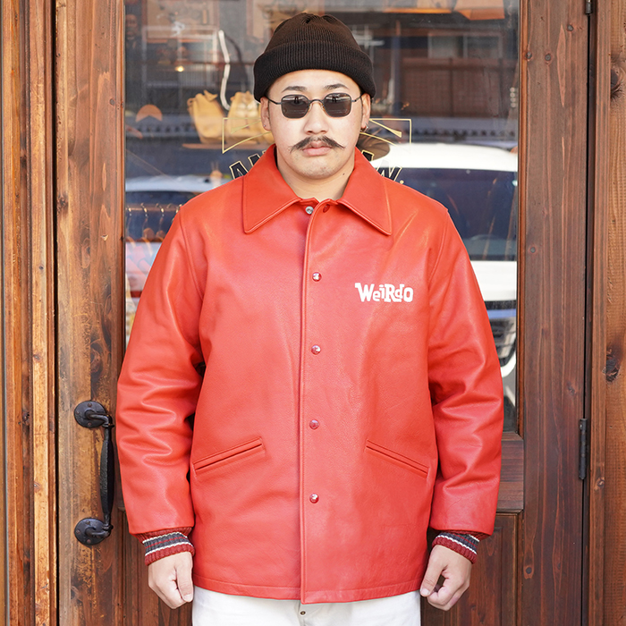 WRD-24-AW-01 /「SPUTNIKS - LEATHER PHARAOH / RED」レザーファラオ