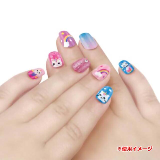 シールだから爪に貼るだけ」ハック(HAC) ドリーミー ネイルセット