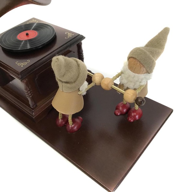 ニデック オルゴール 18弁 EA093S からくり蓄音機 星に願いを