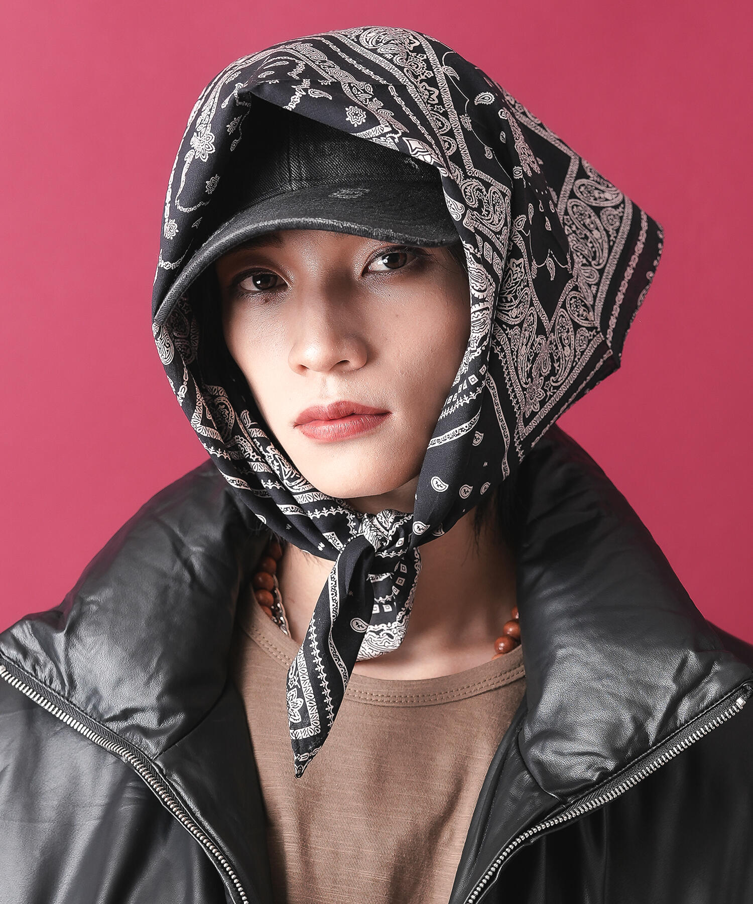 ミックスペイズリー柄スカーフ / レディース メンズ ユニセックス