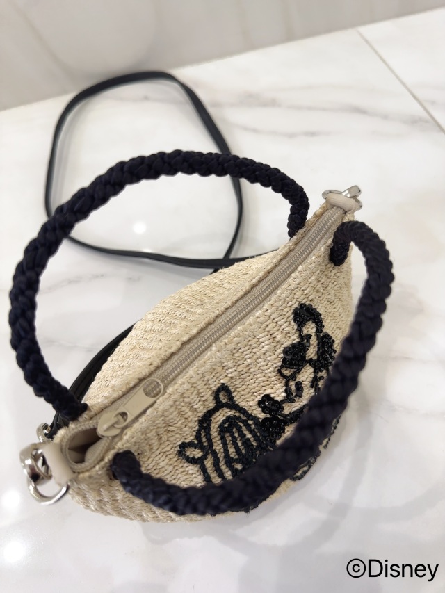 selva secreta】Disney / Mickey Mouse / small basket bag