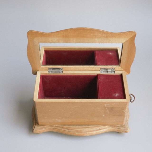 日本 ウッド Sankyo サンキョー オルゴールボックス