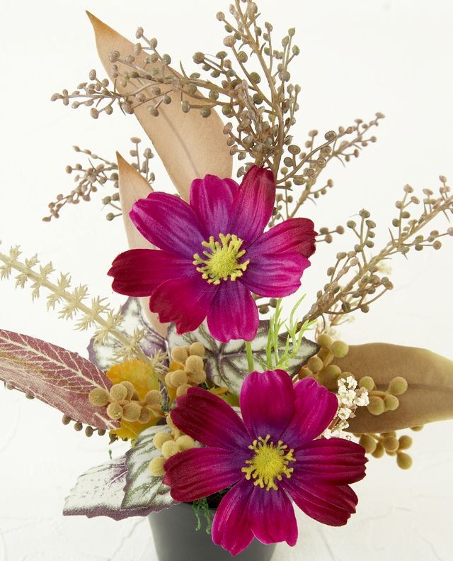 造花・アーティフィシャルフラワーアレンジメント】和モダン・和風