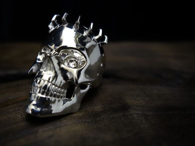 髑髏の騎士リング（クリスタルアイver.） 【限定10本】【5月14日まで】