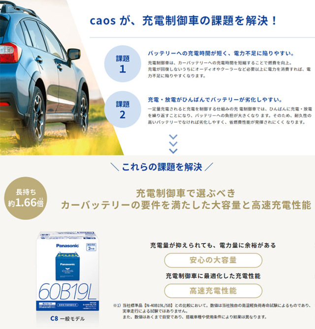 125D26R パナソニック カオス バッテリー N-125D26R/C8 自動車 バッテリー