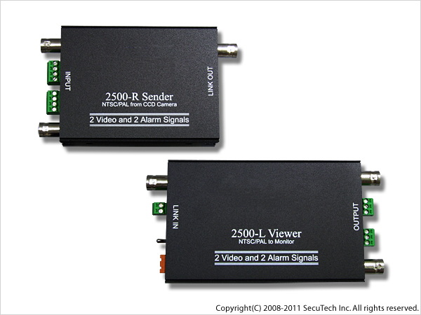 CT-A083】VDS2500 カメラ2台分の映像・電源を1本のケーブルで長距離