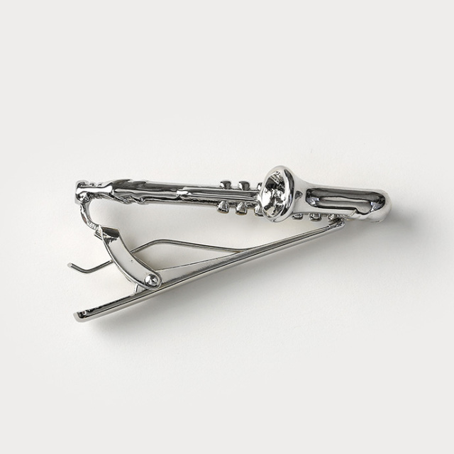 ネクタイピン サックス ネクタイピン メンズ アクセサリー クリップ