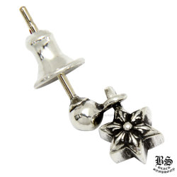 クロムハーツタイニーECHプラスドロップイヤリング（ピアス）|クロム