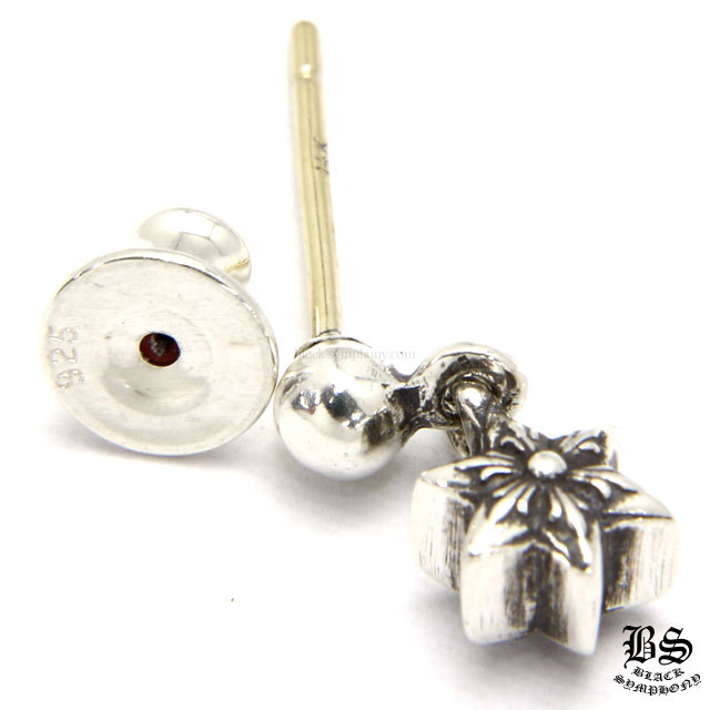 クロムハーツタイニースタードロップイヤリング（ピアス）|クロム