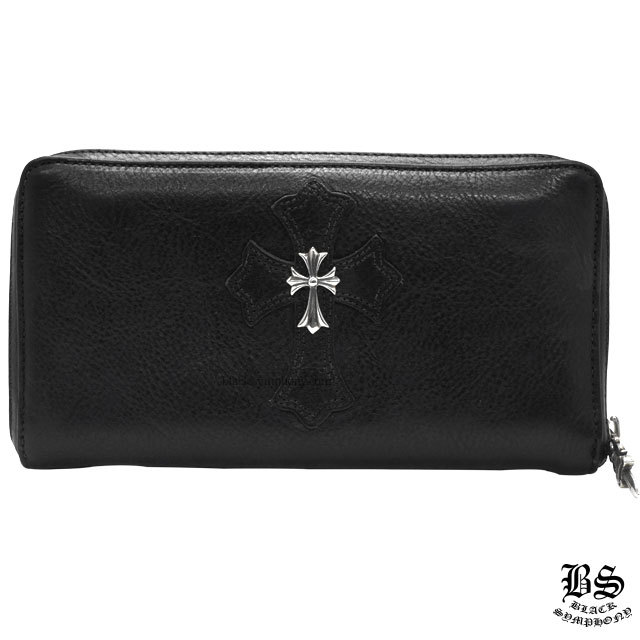 クロムハーツRECFジップ#2タイニーCHクロス1クロスパッチウォレット