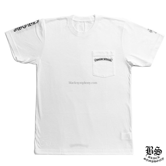 クロムハーツTシャツセメタリークロスホワイト|クロムハーツ通販専門店