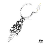 chromehearts_dagger_hoop_earin