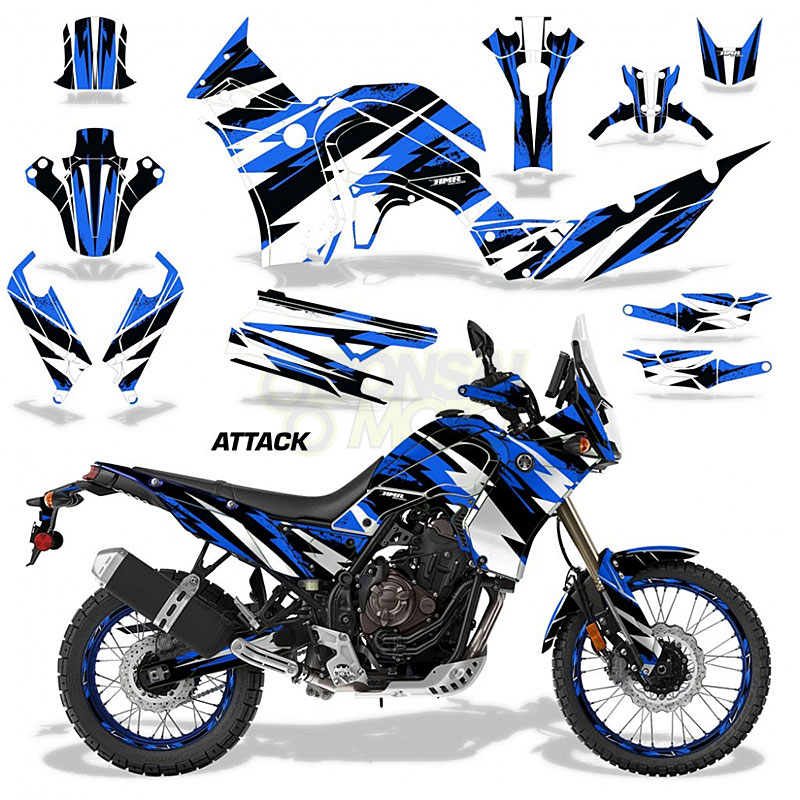 Yamaha Tenere 700 Sport Bike Graphic Kit (18-22) コンプリート