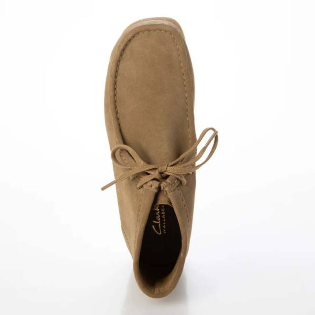 クラークス ワラビーエヴォブーツ Clarks WallabeeEVO Bt ダークサンド