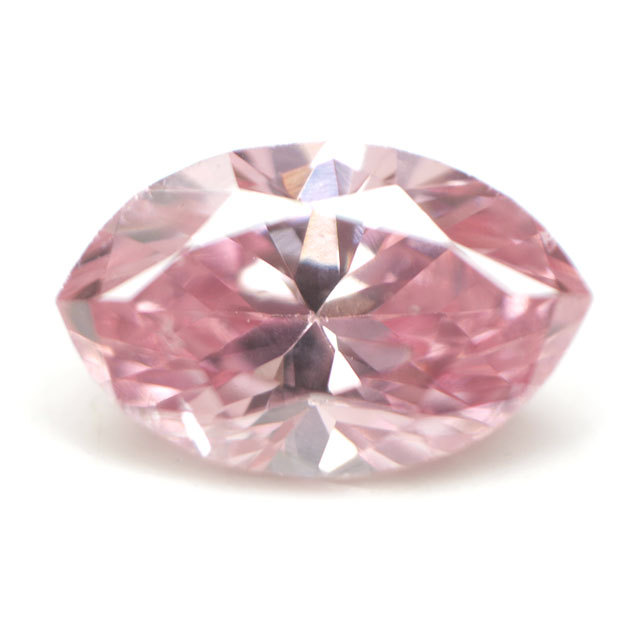天然ピンクダイヤモンド ルース(裸石) 0.08ct(GIA),Fancy Vivid Pink